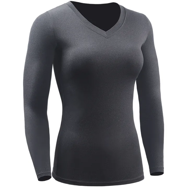 Women's%20Compression%20Shirts%20Long%20Sleeve%20Yoga%20Athletic%20Running%20T%20Shirt%20-%20Image%203