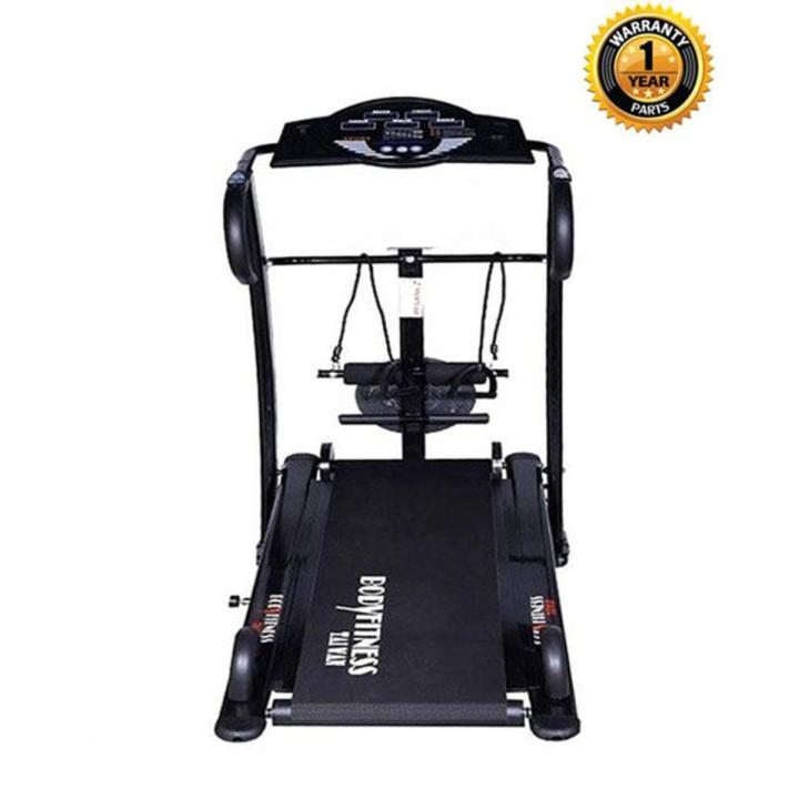 5 Way Manual Treadmill – Black