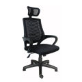 (JZ-OF27)Executive CHAIR (V-mesh) with headrest. 
