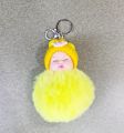 Doll Shape Sleeping woll doll Key Ring.