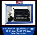 306 Egg Capacity Full Automatic Incubator (Eggs Hatching Machine).
