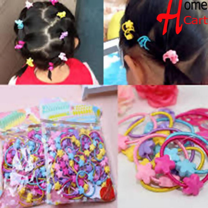 Hair Band For Girls - 20 pcs Multicolor