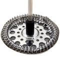 1pcs Reu Steel French Press Coffee Maker Filter Mesh Coffee Tool Filter Supplies Kitchen Press Coffee Detach I4S6. 