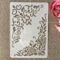 Stencil for Wall & Fashion Painting Template 10 by 8 inch..