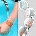 TWEXQNY 100 Pieces Shower Waterproof Patch Disposable Transparent Stretch Bandage Shield Cover for Tattoos Swimming Showering. 
