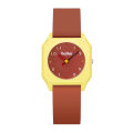GCCLIYO New Fashion Cartoon Silicon Tape Student Watch Little Red Book Hot Light Luxury Quartz Style Watch. 