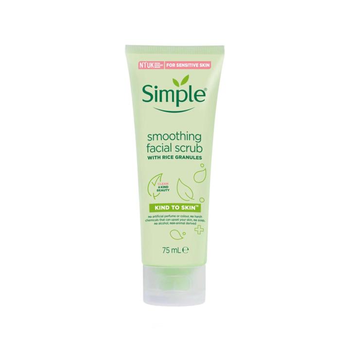 Simple Kind to Skin Smoothing Facial Scrub - 75ml