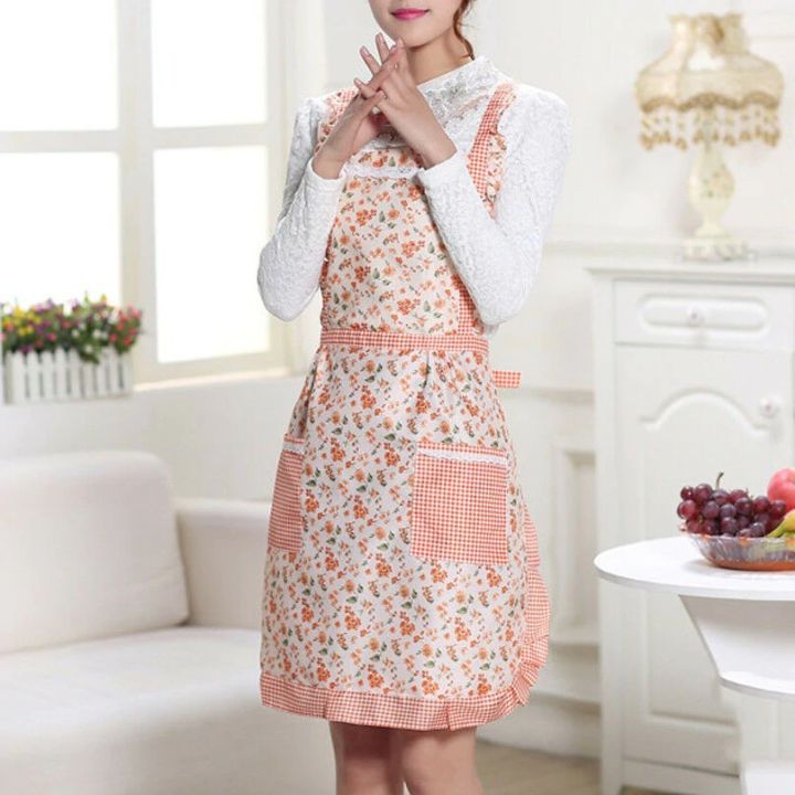 Women%20Lady%20adult%20Cooking%20Kitchen%20Apron%20Restaurant%20Home%20Cooking%20Chef%20Bib%20Aprons%20Dress%20Dining%20Room%20Barbecue%20with%20Pocket%20-%20Image%205