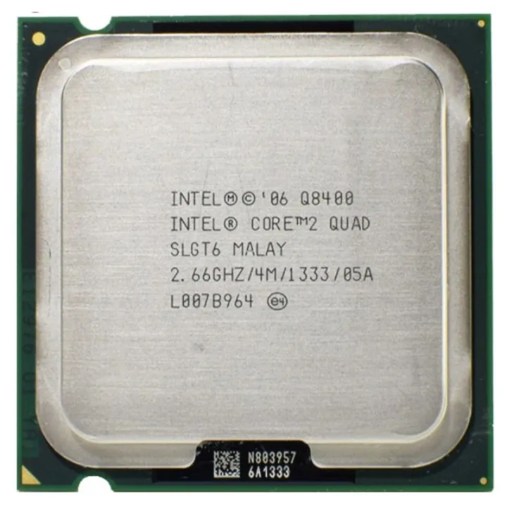 Core%202%20Quad%20Q8400%202.66GHz%20q8400%20Quad%20Core%20Quad%20Thread%20CPU%20Processor%20LGA775%204MB%20Cache%2095W%20-%20Image%202