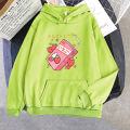 Strawberry Milk Hoodie Women/Men Harajuku Aesthetic Clothing Autumn Winter Kawaii Graphic Hoodies Girls Cute Printed Sweatshirts.