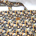 Stylish Hand Painted Abstract Design Top Handle Bags.