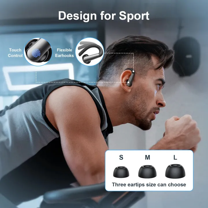 New%20Bee%20X13%20Wireless%20Earbuds%20Sport%20TWS%20Bluetooth%20Headset%2040Hrs%20Earphones%20with%20Mic%20IPX6%20Waterproof%20Earpiece%20with%20LED%20Display%20-%20Image%204