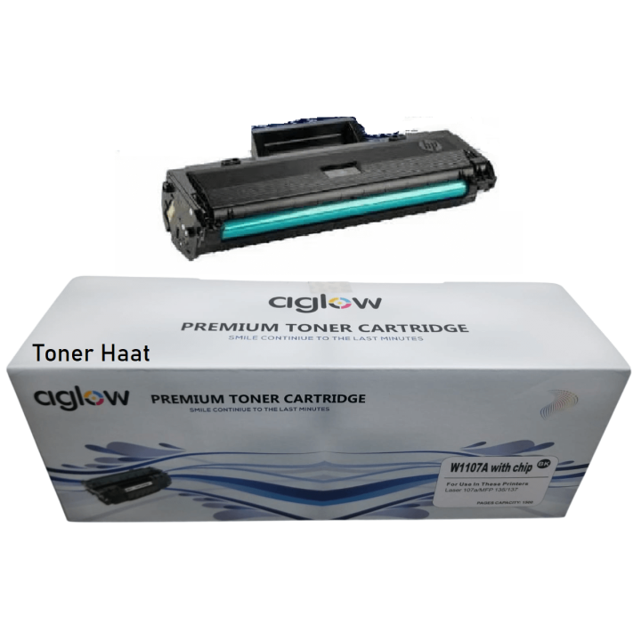 HP 106a/107a Laser Toner Cartridge for HP printer 107, mfp135, mfp137 (With Chip)