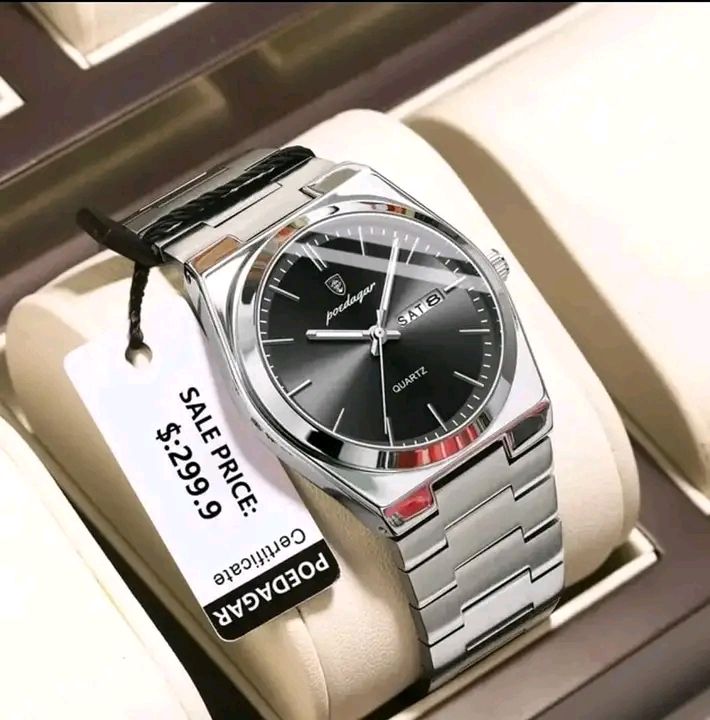 Men's Watch Special Discount Poedagar 930 model new luxury fashion waterproof stainless steel quartz movement wrist-watch