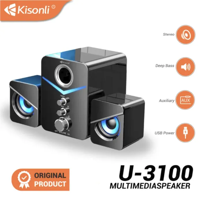 KISONLI%20U3100%20USB%20Multimedia%20Speaker%20Surround%20Bass%20Mini%20Speaker%20For%20Laptop%20Desktop%20-%20Image%202