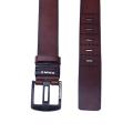 Brown Leather Formal Belt For Men.