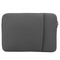【The road to happiness Store】14 Portable Business Slim Laptop Sleeve Case Envelope Protective Shockproof Brushed Bag with Business Bag.