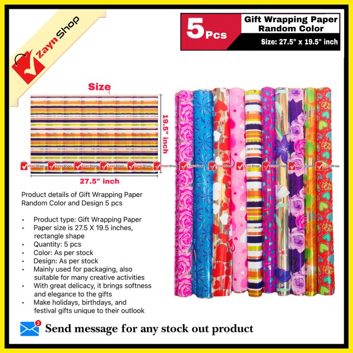Gift%20Wrapping%20Paper%2027.5%20X%2019.5%20inches%20Random%20Color%20and%20Design%205%20pcs%20-%20Image%204