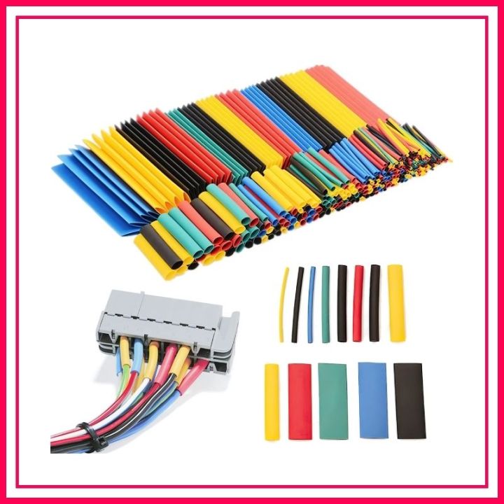 328pcs Heat Shrink Tube Kit Electrical Circuitry & Parts