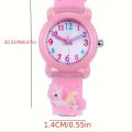 Boy And Girls Unicorn Waterproof Quartz Watch. 