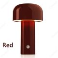 Italian Mushroom Table Lamp Rechargable Night Light Portable USB Charging Touch Bedside Table Lamp Living Room Decoration Lamp. 