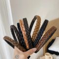 Fried Dough Twist Braid Wig Hair Bands Korean Version Simple Versatile Toothed Non-slip Fishbone Hair Hoops Girls Fashion Hair Ornament.