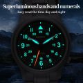 BERNY Titanium Men Watch Lightweight Sapphire Glass Super Luminous 5Bar Outdoor Casual Sport Field Quartz Pilot Wristwatch.