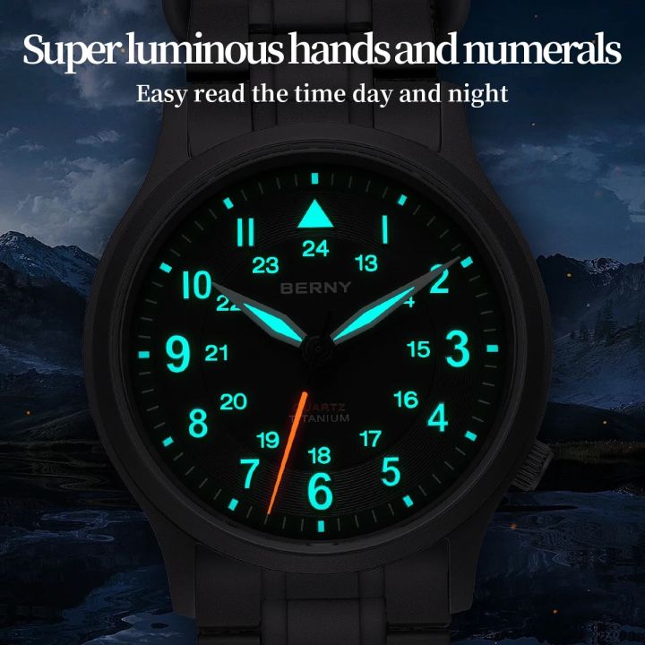 BERNY%20Titanium%20Men%20Watch%20Lightweight%20Sapphire%20Glass%20Super%20Luminous%205Bar%20Outdoor%20Casual%20Sport%20Field%20Quartz%20Pilot%20Wristwatch%20-%20Image%204