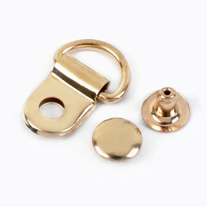10/30/50Sets%20Meetee%209*14mm%20Metal%20Copper%20D%20Ring%20Buckle%20Carabiner%20Installation%20Nail%20Shoes%20Strap%20Hook%20Bag%20Accessory%20Leather%20Craft%20-%20Image%207