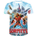 Game Gormiti T Shirt Kids Streetwear Short Sleeve Children's Tshirts Boys Girls Tops Men Women Clothing T-shirt.