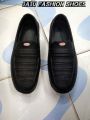 New Fashionable Solid Black Rubber Shoes for Men. 