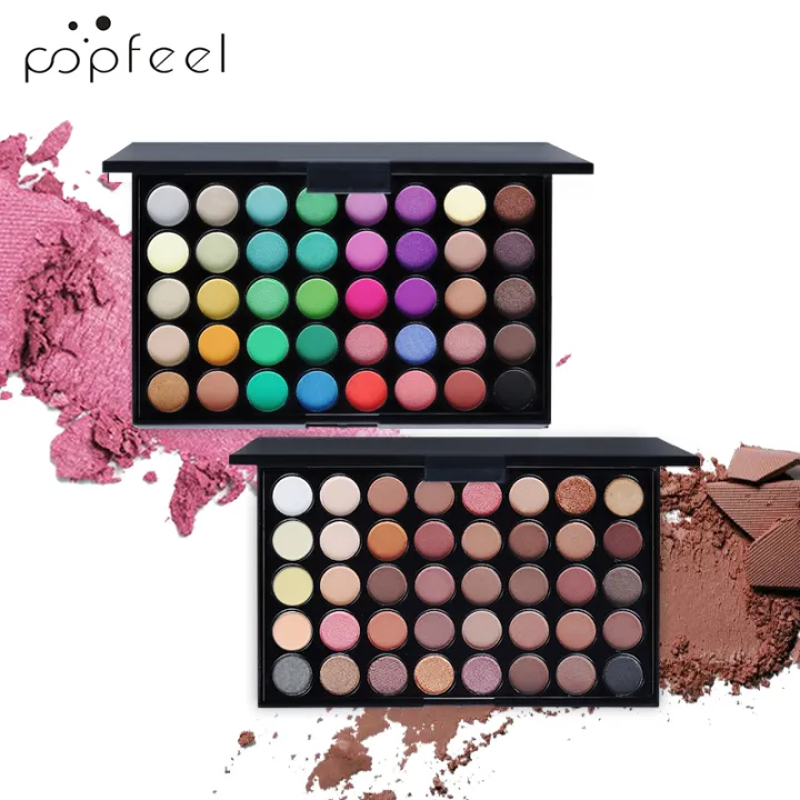 POPFEEL%2040%20Colors%20Eyeshadow%20Palette%20Long%20Lasting%20Easy%20Makeup%20Brown%20Eyeshadow%20Palette,%20Pink%20Eyeshadow%20Palette%20-%20Image%205