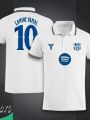 Barcelona Lamine Yamal 10 Football Jersey For Men - Half Sleeve Collar Polo Yamal 10 t shirt - Barcelona Fan Jersey. 