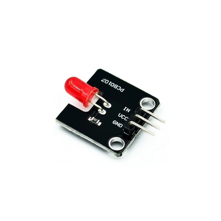 5mm Red - Single LED Shield