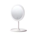 LED Makeup Mirror With Light Lamp With Storage Desktop Rotating Cosmetic Mirror Light Adjustable Dimming USB Vanity Mirror. 
