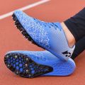 Track and Field Studs Shoes Men's and Women's Mid-Length Sprint Running Shoes Competition Training Long Jump High School Entrance Examination Professional Sports Spiked Shoes. 