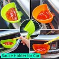 12pcs Dip Clip Bowl Plate Holder for Spice Tomato Sauce Salt Veggie Vinegar Ketchup Chips Chip Holders Plate Condiment Cups.