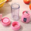 Rechargeable mini blender/juicer with USB connector..
