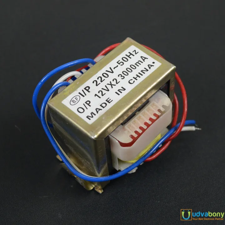 Transformer%2012-0-12v%203Amp%20Input%20AC%20220V%2050Hz%20Output%20DC%2012%20Volt%203A%20Step%20Down%20Transformers%20For%20Power%20Supplies%20Electronic%20Project%20DIY%20-%20Image%202