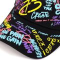 fashion Letter Baseball Cap Graffiti Sun Hip Hop Cap Visor Spring Hat Men Adjustable Snapback Cotton Cap For Women Men Hats. 