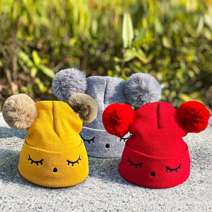 TYRY.HU%20%202Pcs%20Baby%20Winter%20Hats%20Scarf%20%20Baby%20Beanies%20Cap%20hat%20male%20knitted%20plush%20Cap%20For%20Girls%20Boys%20Kids%20Winter%20Warm%20Hat%20Scarf%20Set%20-%20Image%207