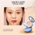 SACE LADY Face Setting Powder Full Coverage Cushion Pressed Powder Long Lasting Waterproof Concealer Makeup Cosmetics Make Up. 