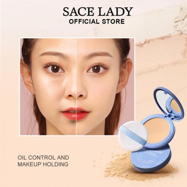 SACE%20LADY%20Face%20Setting%20Powder%20Full%20Coverage%20Cushion%20Pressed%20Powder%20Long%20Lasting%20Waterproof%20Concealer%20Makeup%20Cosmetics%20Make%20Up%20-%20Image%203