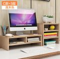 Cute computer elevated desk storage box artifact desktop monitor dormitory desk notebook rack.