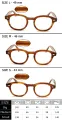 Johnny Depp Lemtosh Reading Glasses Men Women Luxury Brand Vintage Acetate Frame Presbyopic Eyeglasses Diopter +1.0 +2.0 +3.0. 