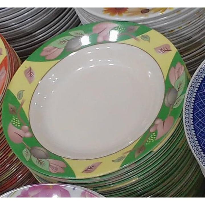 Normal Plate Normal Melamine Plate 9 Inch 6 Pieces Set | Daraz.com.bd