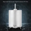 8000RPM 9V 68mA High Torque Magnetic Cylindrical Mini DC Motor Silver. 
