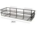 1PC Punch-free bathroom shelf storage organizer shower wall shelf storage box kitchen basket bathroom accessories WJ102813.
