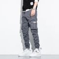 Single Road Mens Cargo Pants Men Sideckets Plain Joggers Tactical Military Trousers Streetwear Pants Men Plus Size 8XL. 