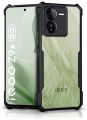 For vivo iQOO Z9x 5G Xundd Airbags Soft TUP Bumper Shockproof Shell Back Clear Camera and Screen Protective Phone Cover.